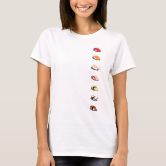 Rolls de T-shirt de sushi