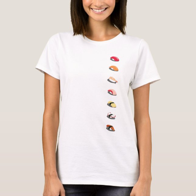 Rolls de T-shirt de sushi (Devant)