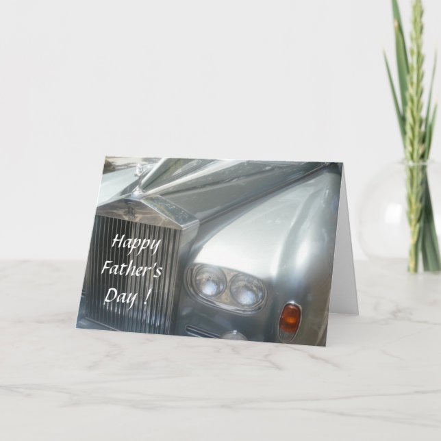 rolls fathers day card (Front)
