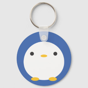 Roly Poly Penguin Keychain