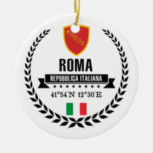 Roma Ceramic Ornament