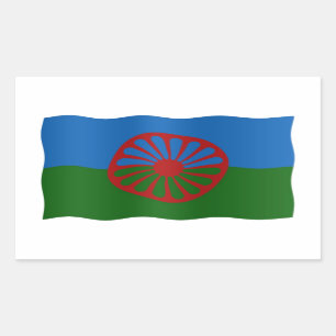 Roma flag sticker