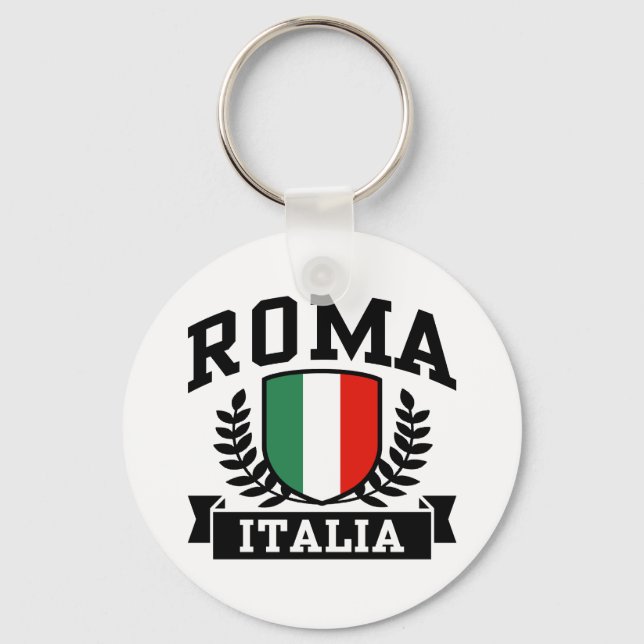 Roma Italia Keychain (Front)
