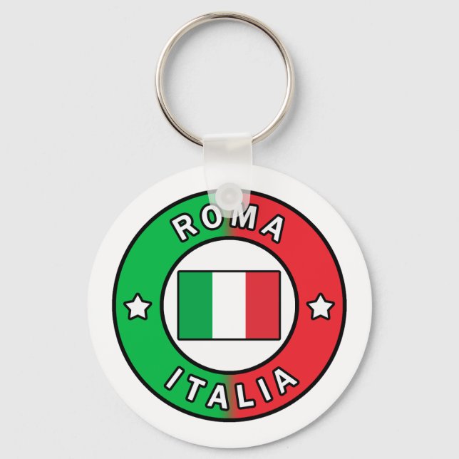 Roma Italia Keychain (Front)
