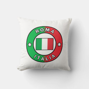 Roma Italia Throw Pillow