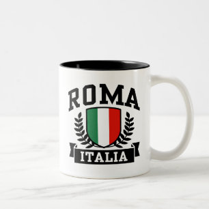 Roma Italia Two-Tone Coffee Mug
