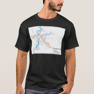 Roma Metro Map T-Shirt