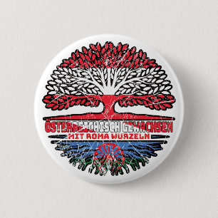 Roma Romani Österreichisch Baum Wurzel 2 Inch Round Button