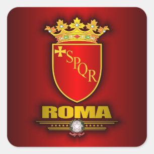 Roma (Rome) Square Sticker