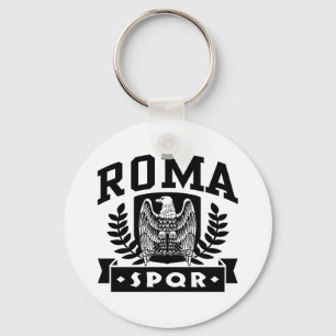 Roma SPQR Keychain