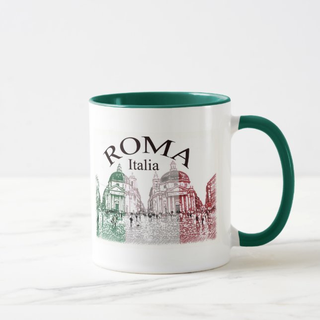 Roma Stamped Mug (Right)