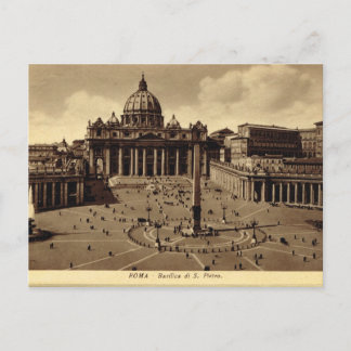 Roma, Vatican, St Peter's Square Postcard