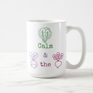 Romaine Calm & Turnip the Beet Coffee Mug