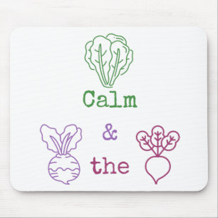 Romaine Calm & Turnip the Beet   Mouse Pad