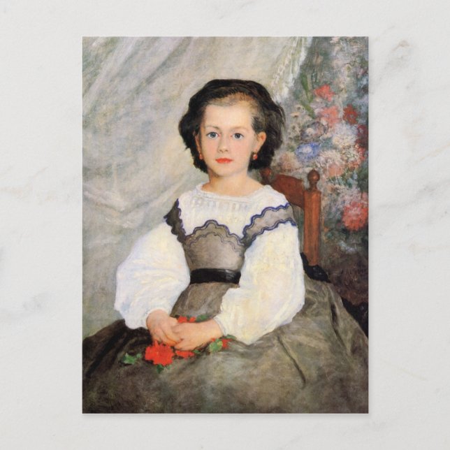 Romaine Lascaux by Renoir Postcard (Front)