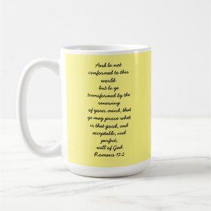 Romains 12:2 Mug