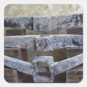 Roman Anchors Square Sticker