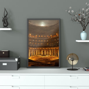 Roman Ancient Amphitheatre Poster