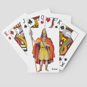 ROMAN Ancient Briton COSTUME ~ BC 54~Personalized  Playing Cards