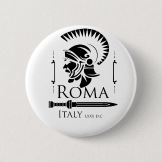 Roman Army - Legionary with Gladio 2 Inch Round Button
