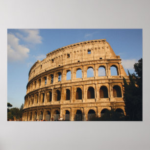 Roman Art. The Colosseum or Flavian 3 Poster