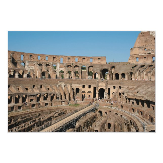 Roman Art. The Colosseum or Flavian 5 Photo Print (Front)