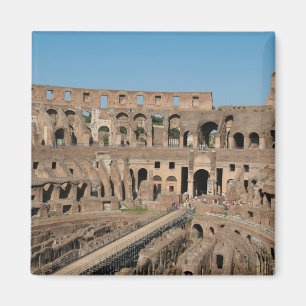 Roman Art. The Colosseum or Flavian 6 Magnet
