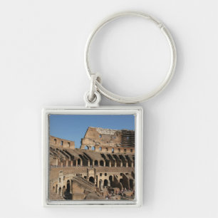Roman Art. The Colosseum or Flavian 7 Keychain