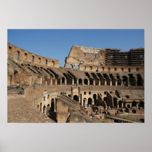 Roman Art. The Colosseum or Flavian 7 Poster