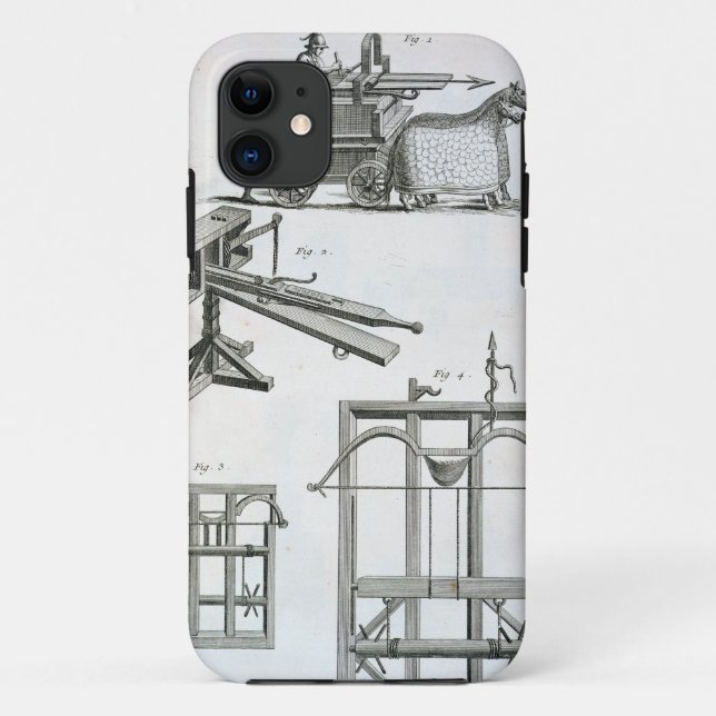 Roman Ballistic Machinery, from the 'Encyclopedie Case-Mate iPhone Case (Back)