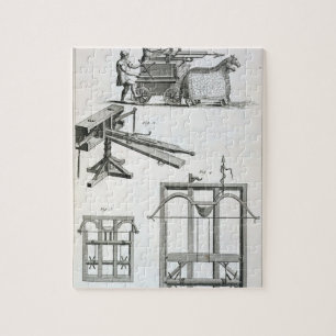 Roman Ballistic Machinery, from the 'Encyclopedie Jigsaw Puzzle