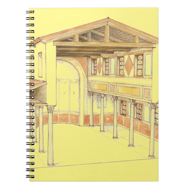 Roman basilica notebook (Front)