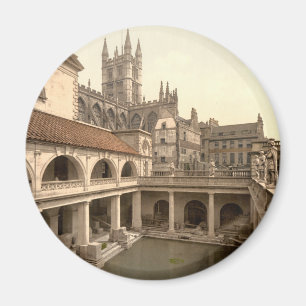 Roman Baths and Abbey IV, Bath, Somerset, England Magnet