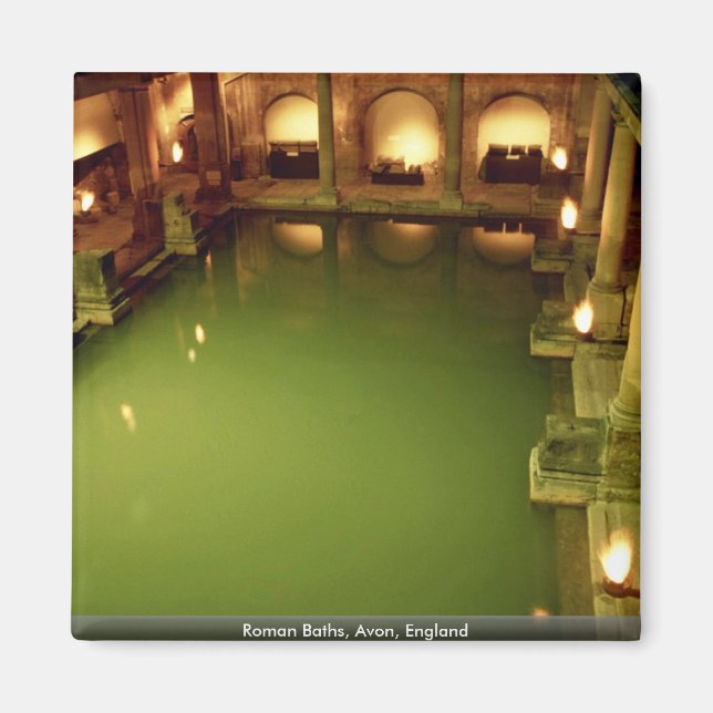Roman Baths, Avon, England Magnet (Front)