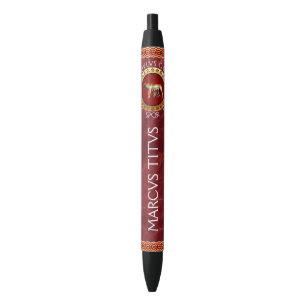 Roman Black Ink Pen