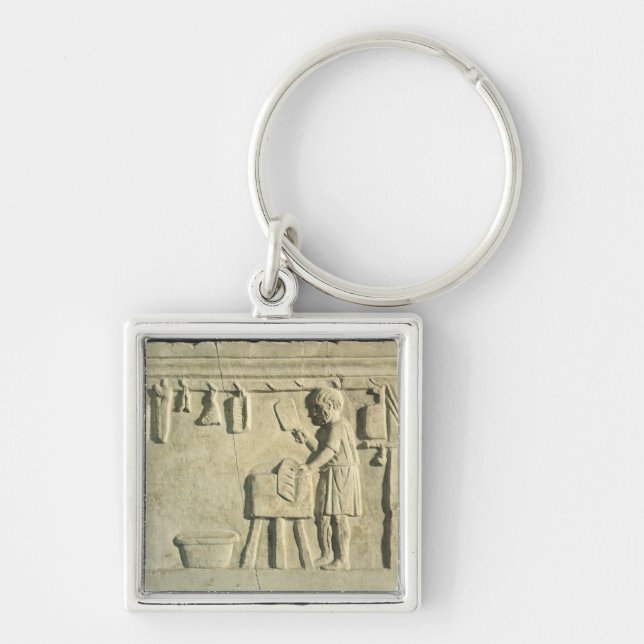 Roman Butcher's, relief Keychain (Front)