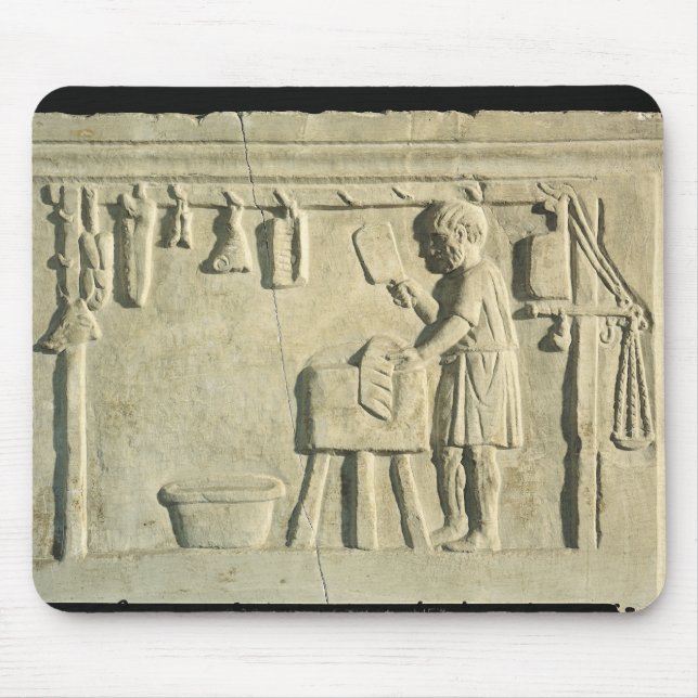 Roman Butcher's, relief Mouse Pad (Front)
