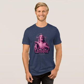 Roman Catholic Church Since 33AD Tri-Blend Shirt