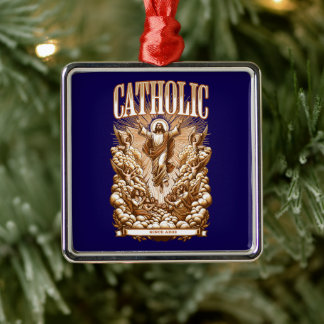 Roman Catholic Church Since AD33 Traditional Metal Ornament