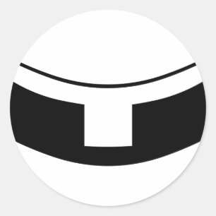 Roman Catholic Priest's Collar Classic Round Sticker