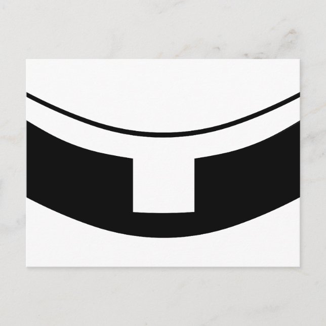 Roman Catholic Priest's Collar Postcard (Front)