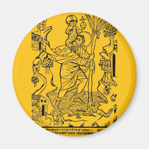 Roman Catholic Saint Christopher Magnet