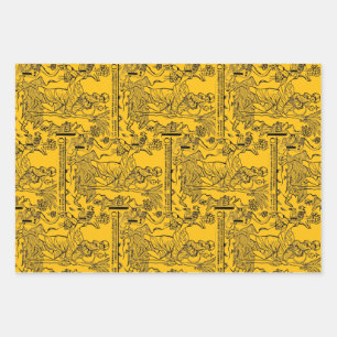 Roman Catholic Saint Christopher Wrapping Paper Sheet