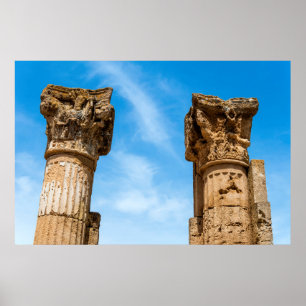 Roman City Ruins Poster