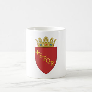 Roman Coat of Arms (SPQR) (Rome, Italy) Coffee Mug