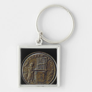 Roman coin depicting an Organ Keychain