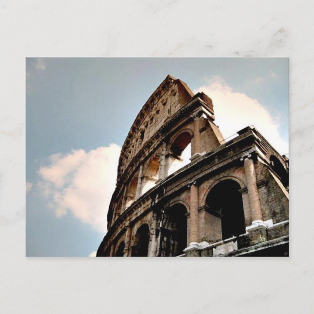 Roman Coliseum Postcard (Front)