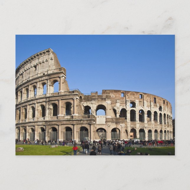 Roman Coliseum Postcard (Front)