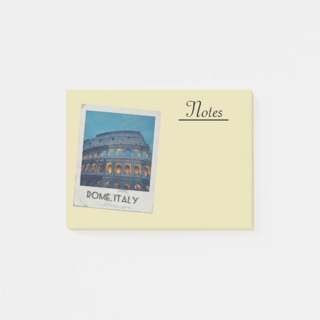 Roman Colosseum at Night Post-it Notes (Front)