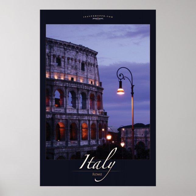 Roman Colosseum Poster (Front)